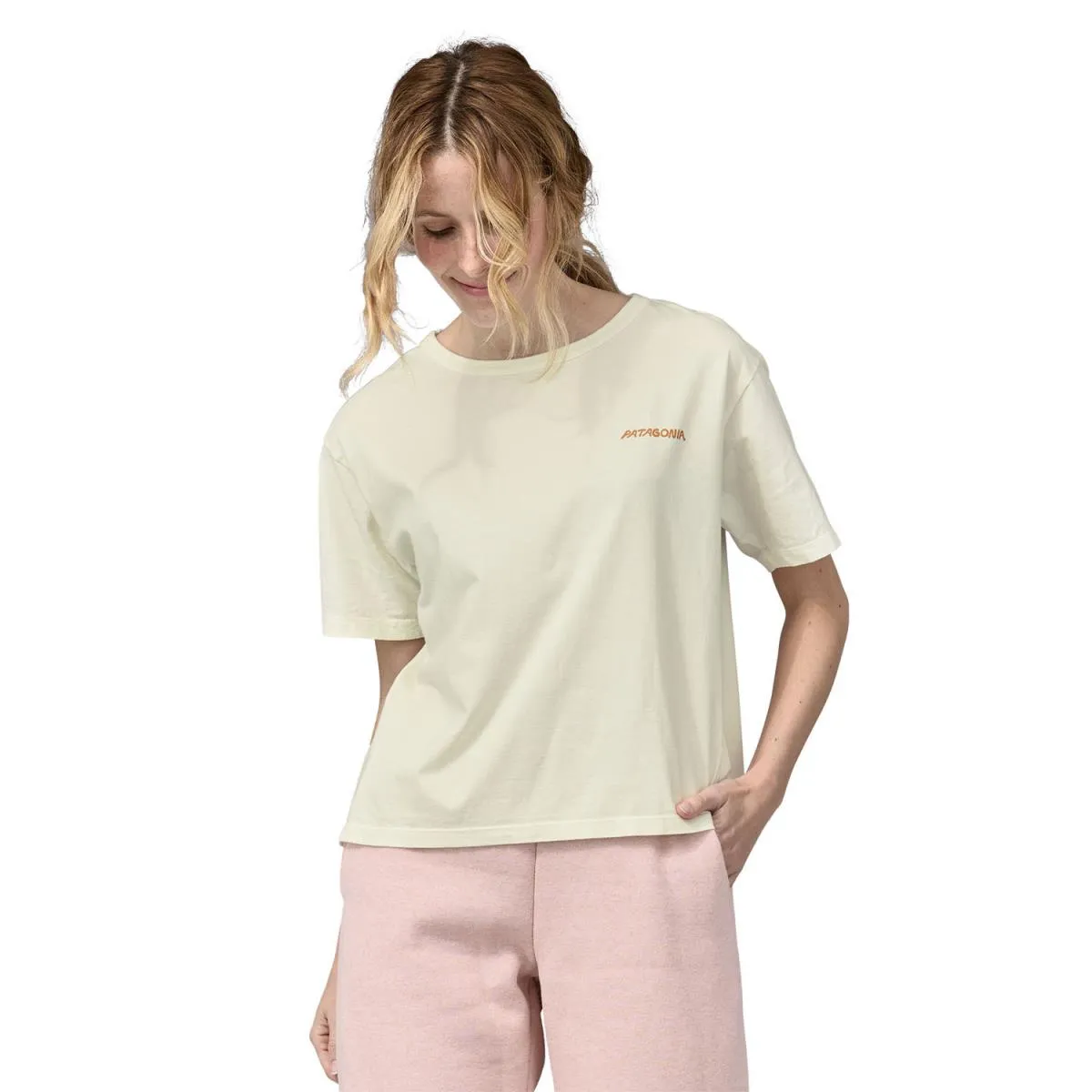 Camiseta patagonia Sunrise Rollers Org Easy Cut Tee W