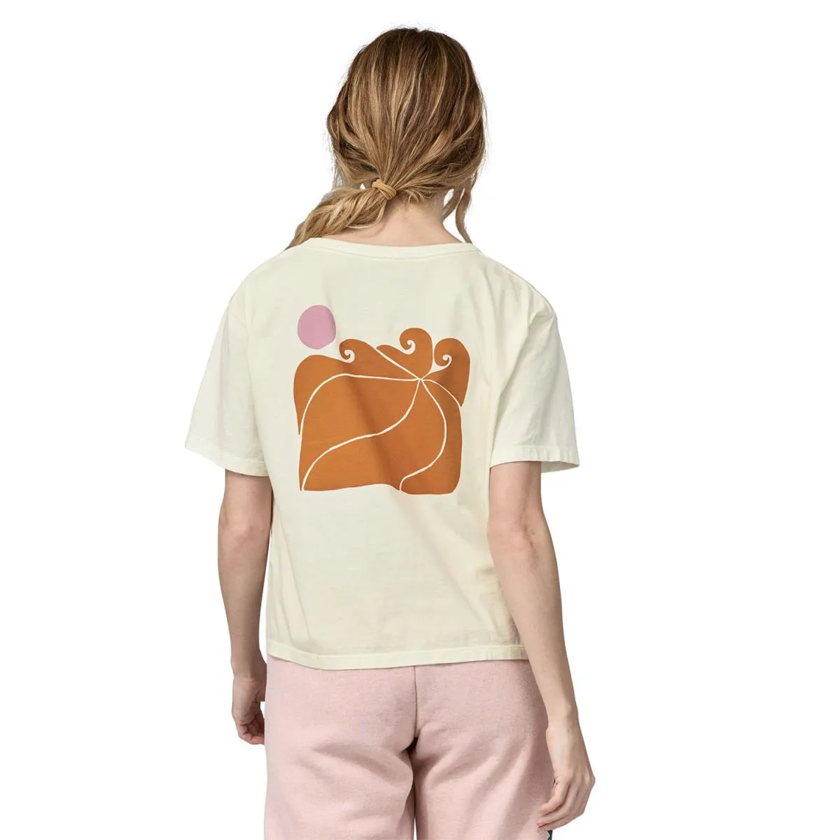 Camiseta patagonia Sunrise Rollers Org Easy Cut Tee W