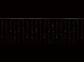 Cascade Light LED  - 4 x 1.3 m - 300 multicolour lamps - transparent wire - 24 V