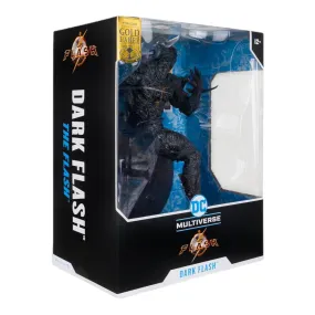 Estatua De Colección Dark Flash The Flash Movie Gold Label DC