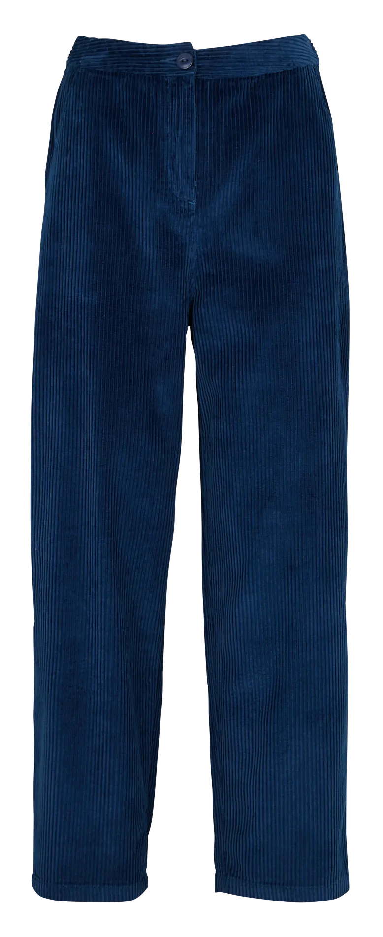 FRANCK - Pantalón cargo de algodón slim en azul