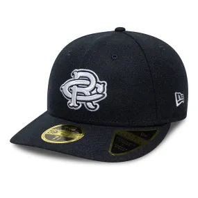Gorra Cedar Rapids Kernels MiLB Block Letter Low Profile 59FIFTY Fitted Azul Marino