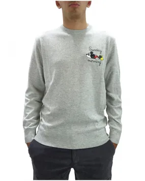 MC2 SAINT BARTH - Jersey de Lana Mickey Sunday Morning Color Gris