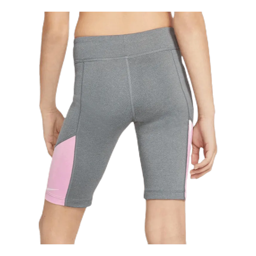 Nike Trophy Bike Shorts Junior Pink/Grey