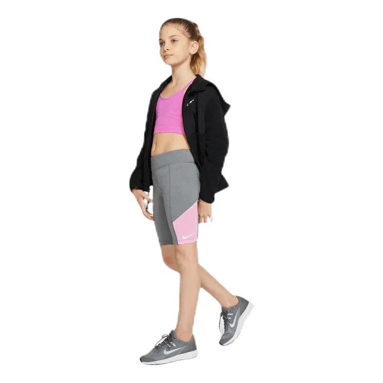 Nike Trophy Bike Shorts Junior Pink/Grey