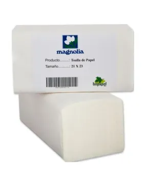 TOALLA PAPEL 21X23CM 150 UDS MAGNOLIA