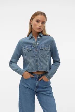 Vero Moda Cazadora vaquera de manga larga
